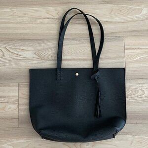 Dreubea Women's Soft Faux Leather Tote Shoulder Bag